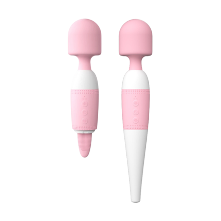 Lust Hitachi Type Dual Function Vibrator + Tongue